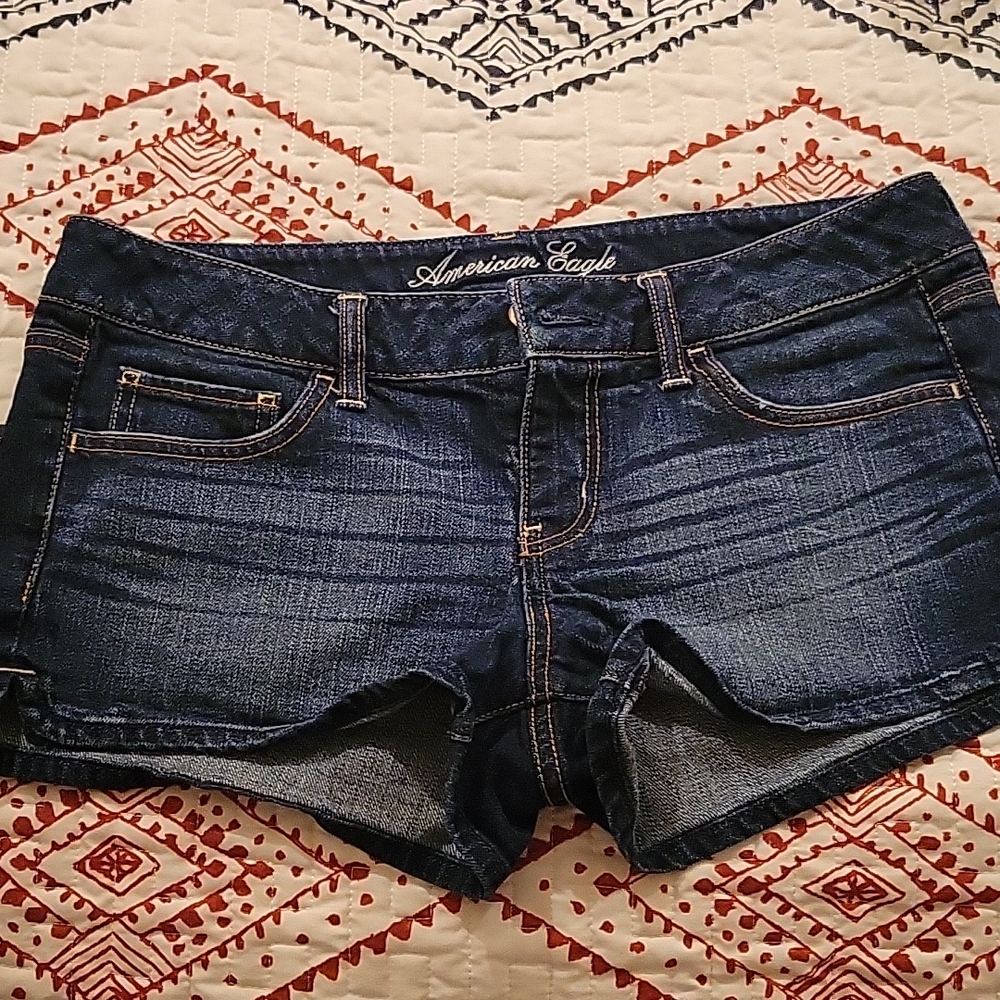 American eagle denim shorts